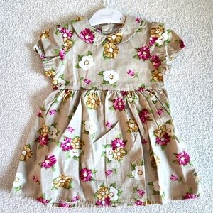 NWT 100% cotton dress 18-24M